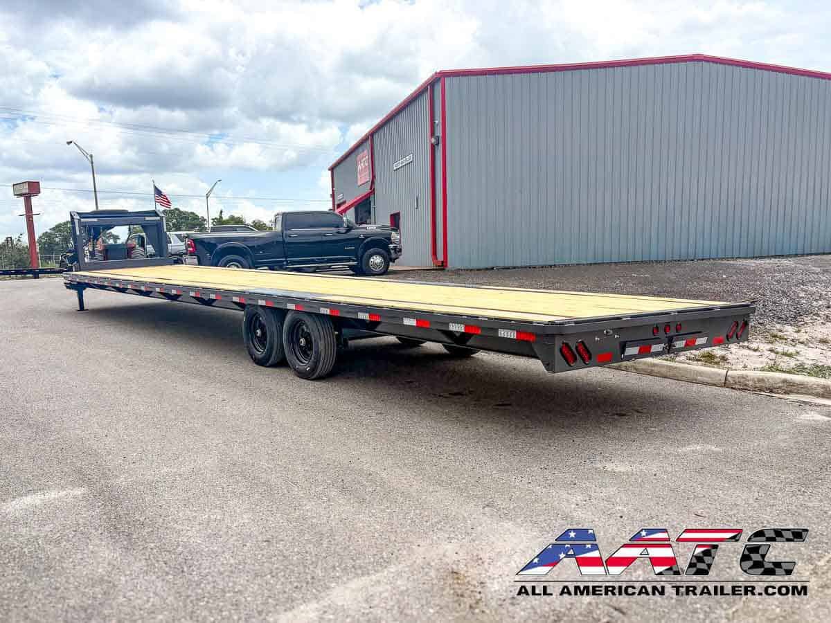 GN16-40-SIR AATC 40′ GOOSENECK 17,500 GVWR 9 TON STRAIGHT DECK - Image 3
