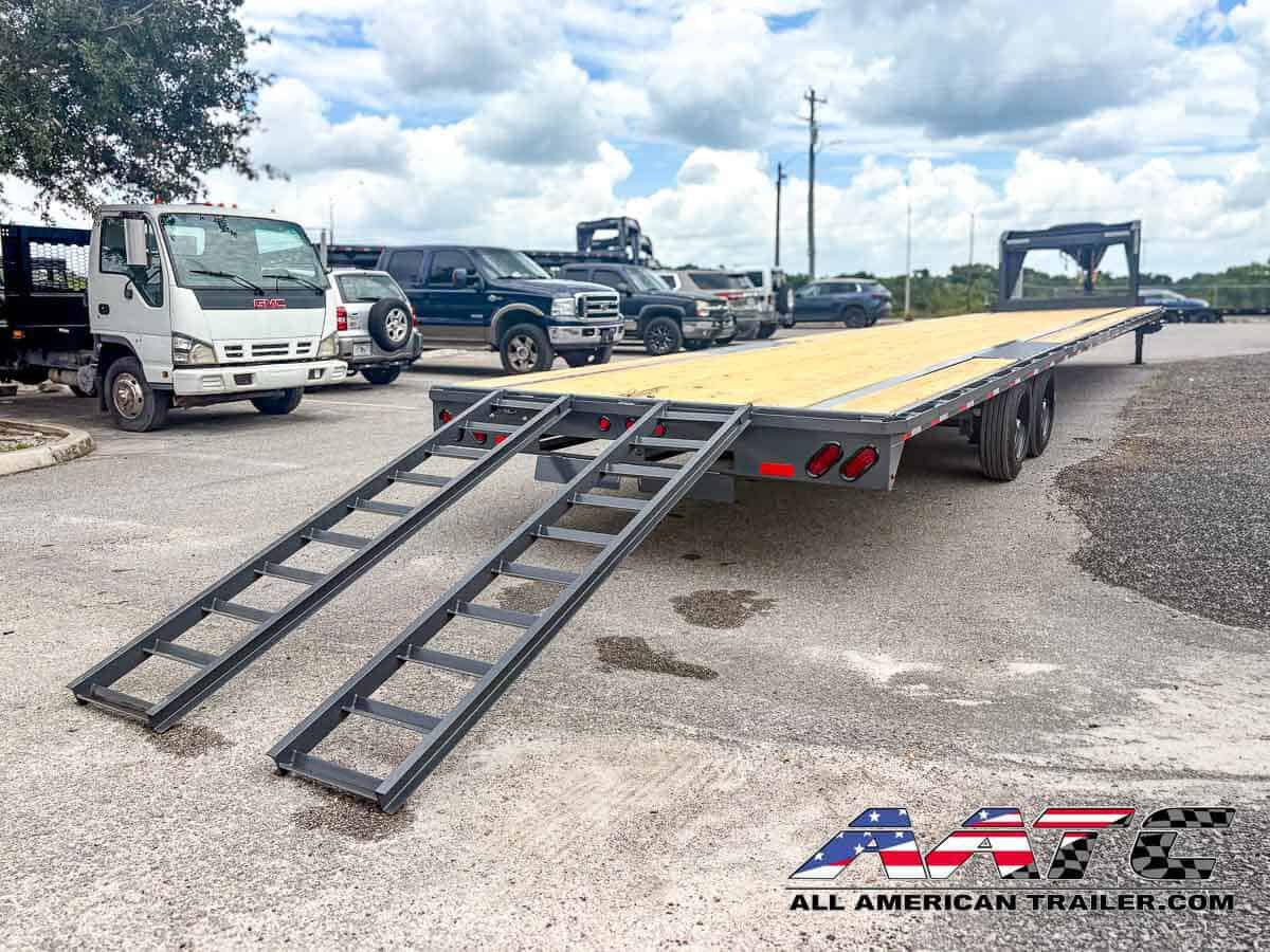GN16-40-SIR AATC 40′ GOOSENECK 17,500 GVWR 9 TON STRAIGHT DECK - Image 9