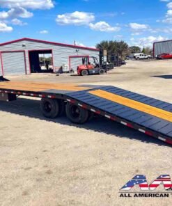 LY1-362-HYD PJ GOOSENECK 36′ W/ 12′ HYDRAULIC DOVETAIL & DUAL HYDRAULIC JACKS – 12K AXLES – 12,000 – 30,000 LB GVWR